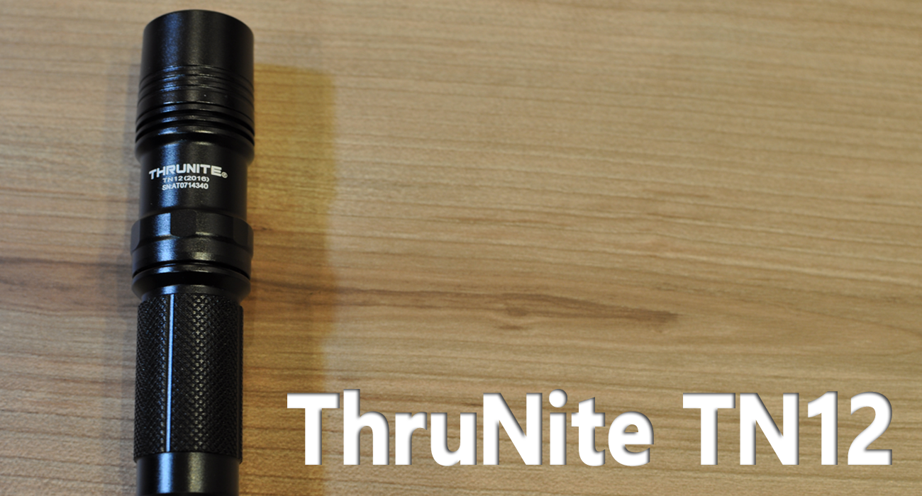 拡散光が闇夜のトレイルを明るく照らし出す！  ThruNite TN12（スルーナイト）レビュー