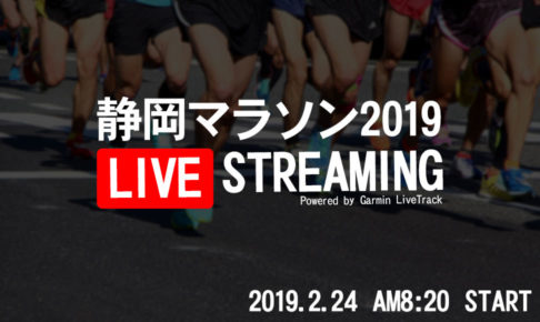 【実況LIVE】静岡マラソン2019  目標タイム2時間50分切り！